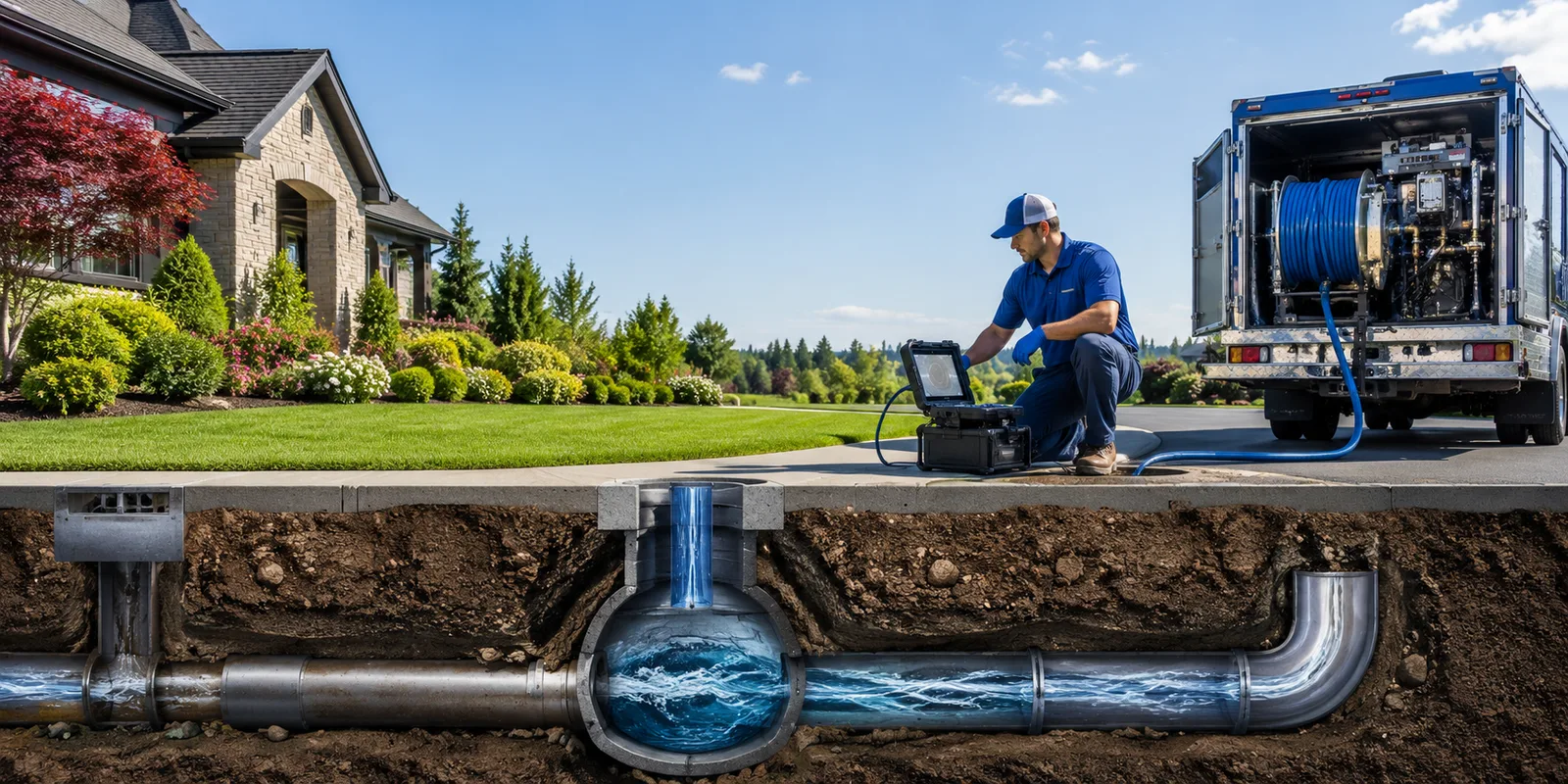 Drainage restoration information for Mapleton, IA